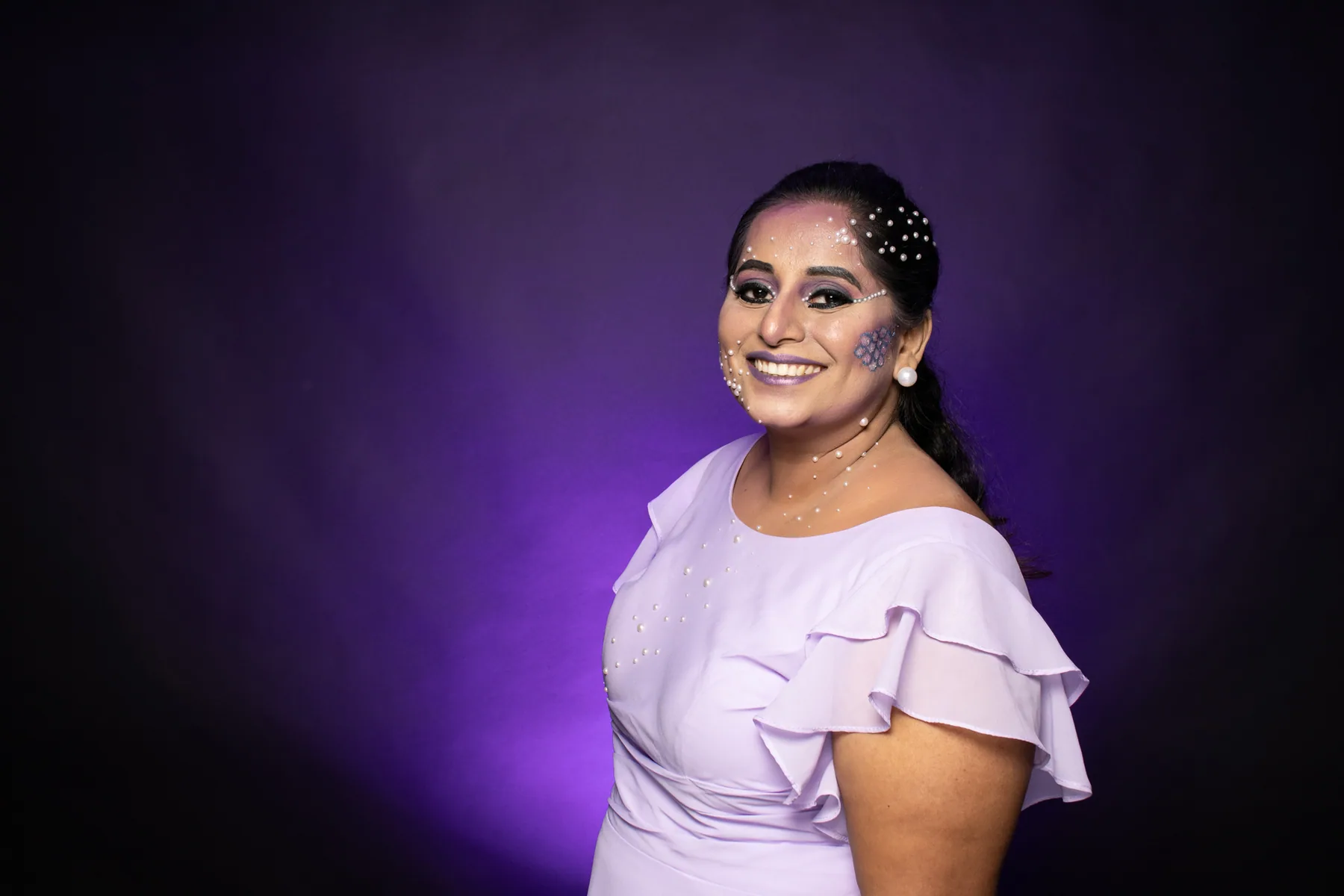 Theatre makeup look 2