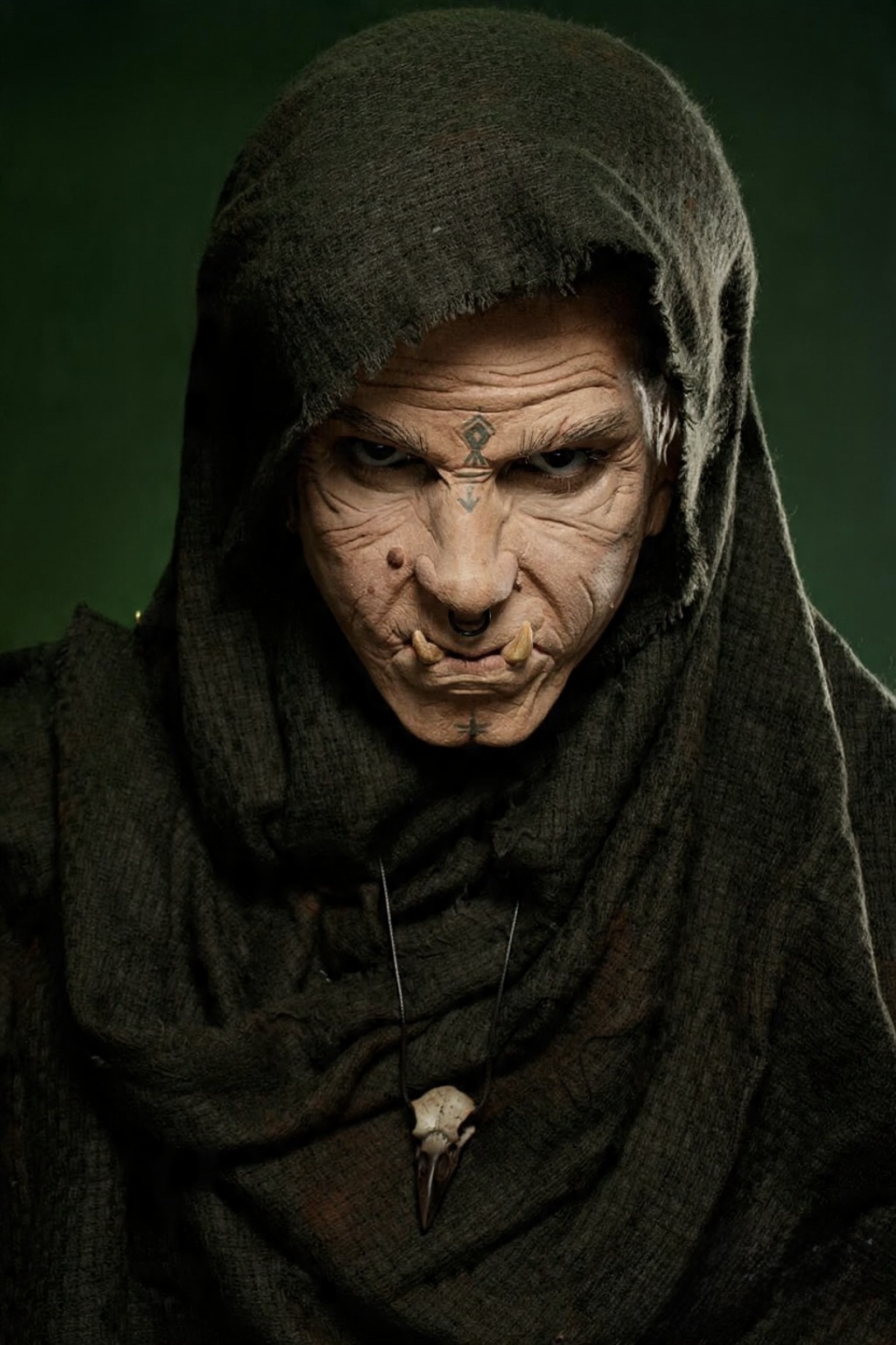 Prosthetics makeup look 1